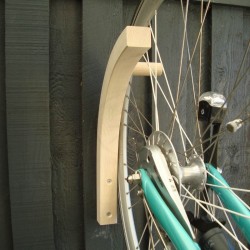 Bicycle-holder made in ash